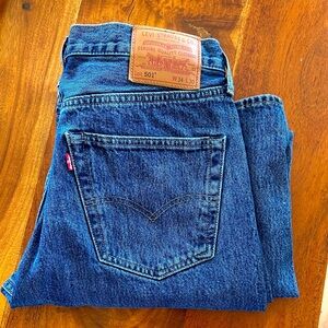 Levi's Men's Classic Indigo Straight Jeans